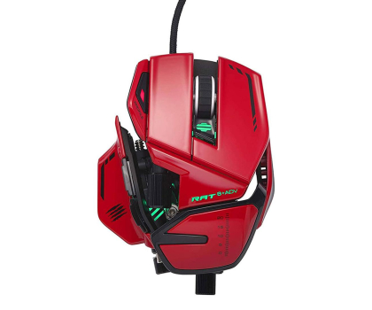 Myszka przewodowa Mad Catz R.A.T. 8+ ADV (Czerwona)
